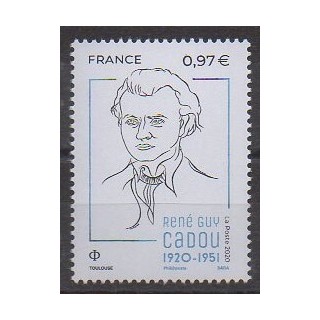 Buy this stamp of France of the year 2020 (René Guy Cadou).