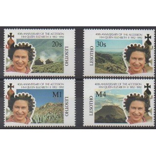 Acheter cette série de timbres du Lesotho de l'année 1992 (No 1013/1016).