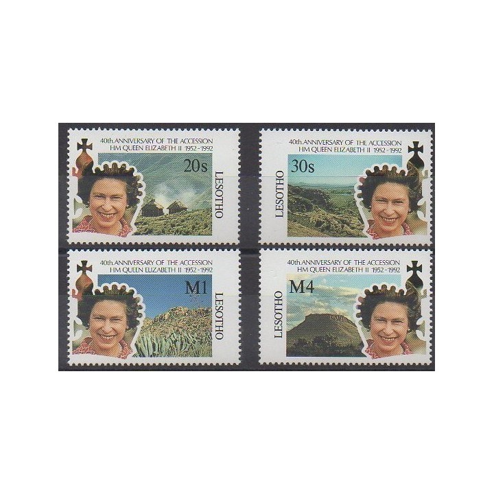 Buy this set of stamps of Lesotho of the year 1992 (Nb 1013/1016).