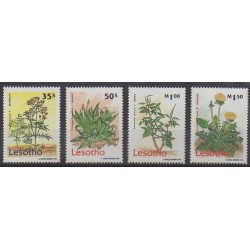 Lesotho - 1995 - No 1140/1143 - Fleurs