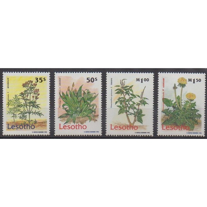 Buy this set of stamps of Lesotho of the year 1995 (Nb 1140/1143).