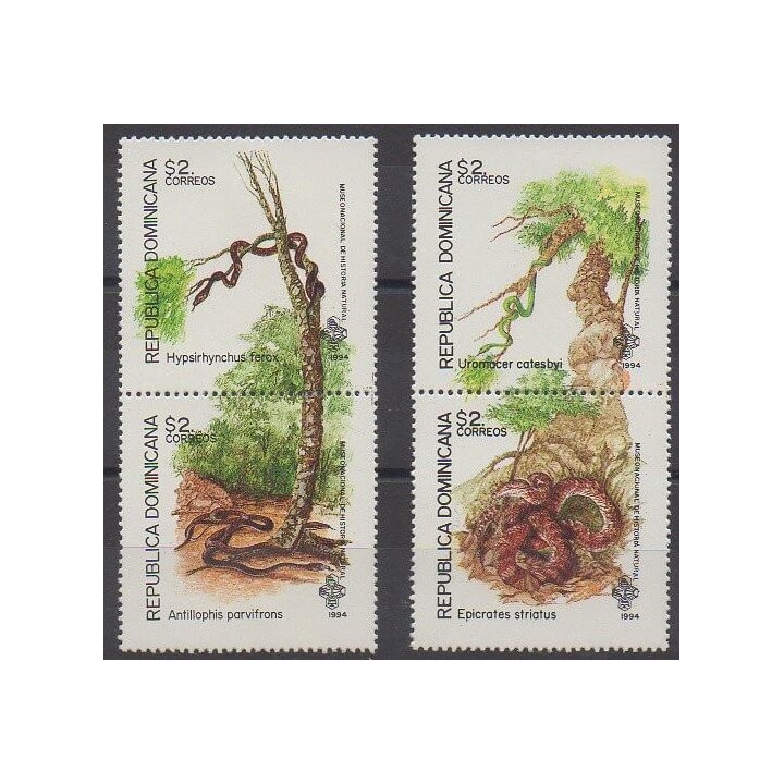 Acheter cette série de timbres de la République Dominicaine  de l'année 1994 (No 1159/1162).