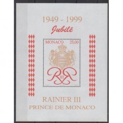 Monaco - Blocks and sheets - 1998 - Nb BF80 - Royalty