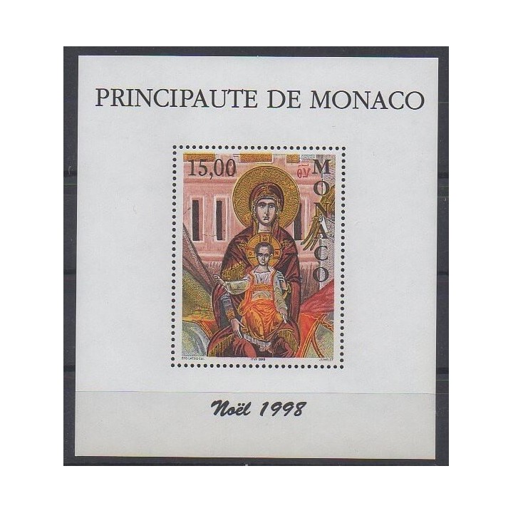 Buy this souvenir sheet  of Monaco of the year 1998 (Nb BF79).