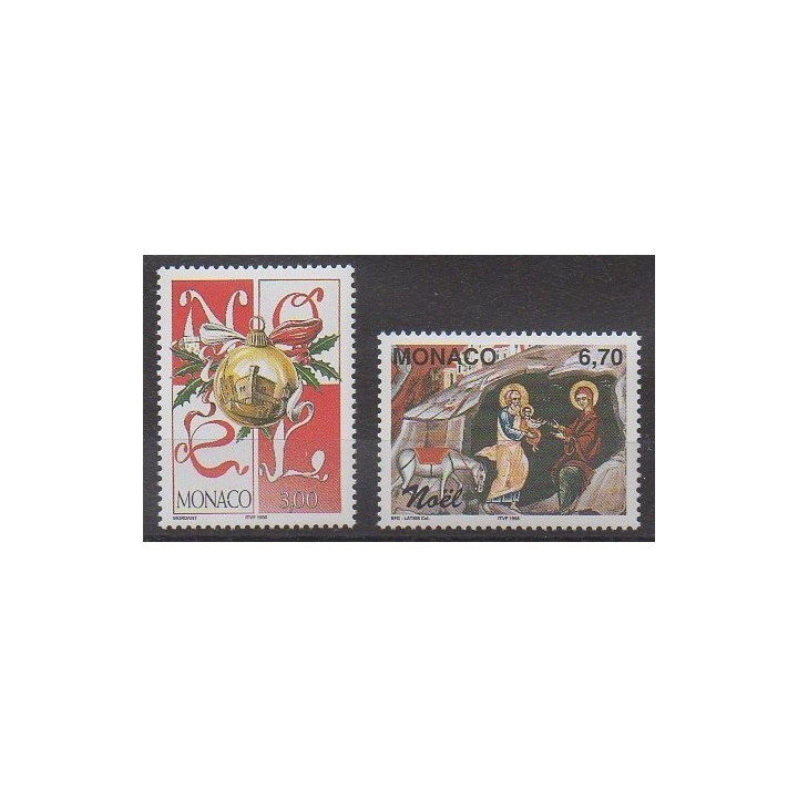 Acheter cette série de timbres de Monaco de l'année 1998 (No 2177/2178).