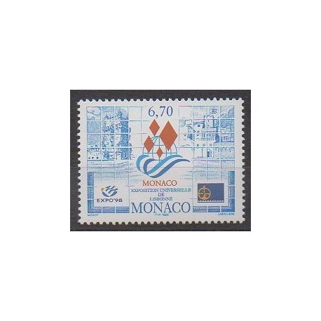 Monaco - 1998 - No 2172 - Exposition