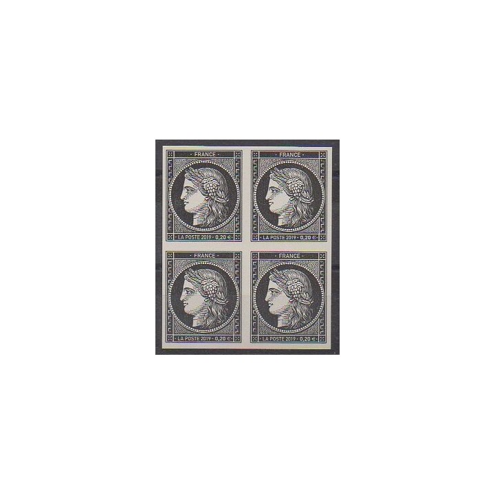 Buy this stamp of France of the year 2019 (Nb 5305A bloc de 4).