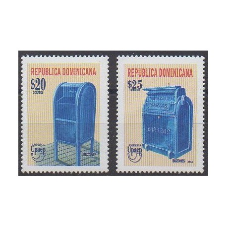 Dominican (Republic) - 2012 - Nb 1706/1707 - Postal Service