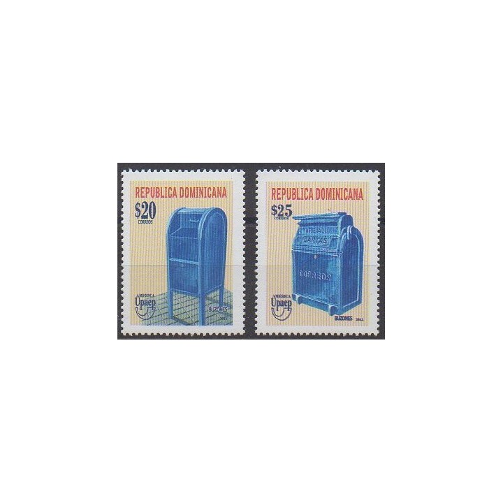 Acheter cette série de timbres de la République Dominicaine  de l'année 2012 (No 1706/1707).