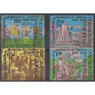 Acheter cette série de timbres de la République Dominicaine  de l'année 1984 (No 937/940).