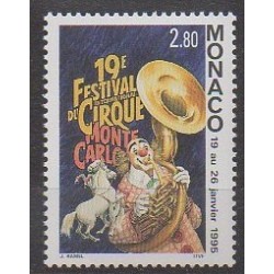 Monaco - 1995 - Nb 1971 - Circus or magic