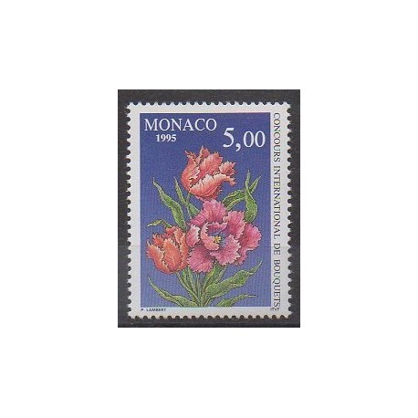 Monaco - 1995 - Nb 1981 - Flowers