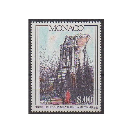 Monaco - 1995 - Nb 1992 - Monuments