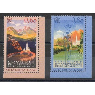 Timbres - Thème religions divers - Vatican - 2008- No 1464/1465