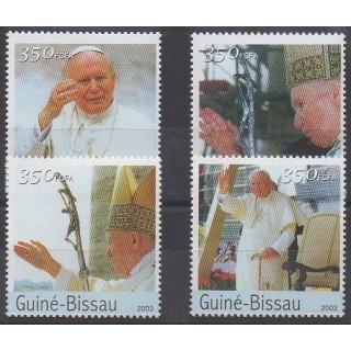 Acheter cette série de timbres de Guinée-Bissau de l'année 2001 (No 1070/1073).