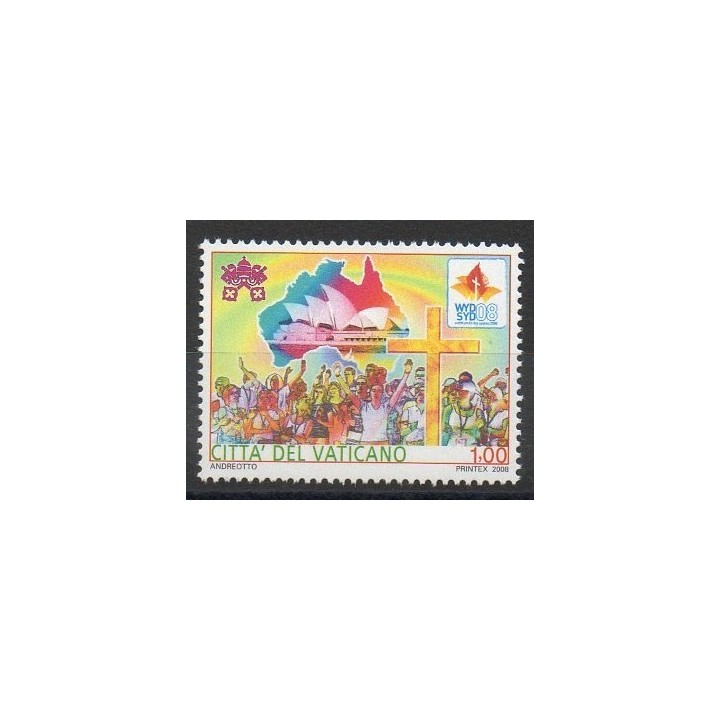 Timbres - Thème religions divers - Vatican - 2008- No 1466