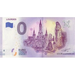 Euro banknote memory - 65 - Lourdes - 2019-2