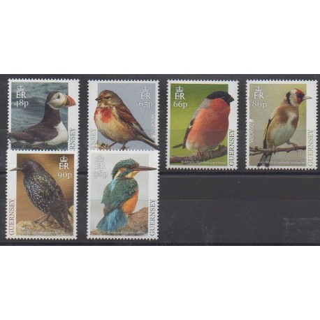 Guernesey - 2019 - No 1741/1746 - Oiseaux