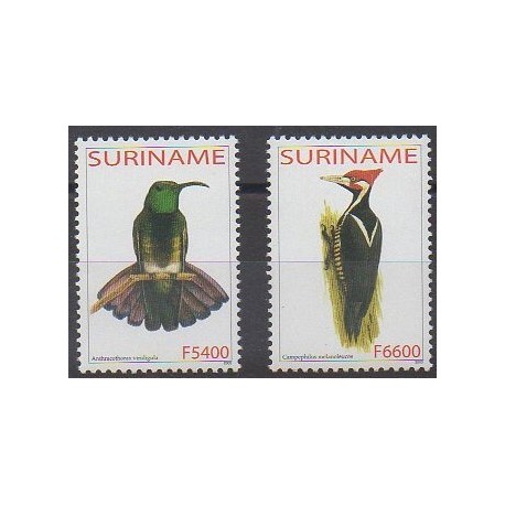 Surinam - 2003 - No 1675/1676 - Oiseaux