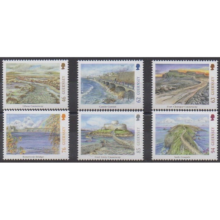 Buy this set of stamps of Guernsey of the year 2018 (Nb 1696/1701).
