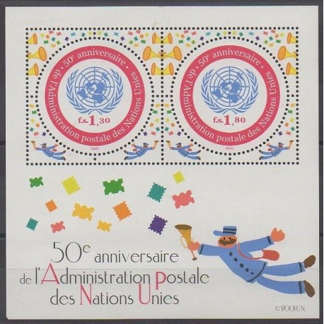 Nations Unies (ONU - Genève) - 2001 - No BF16 - Service postal