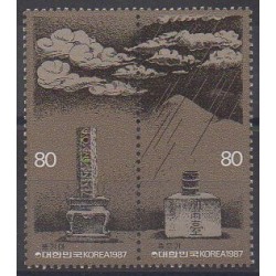 South Korea - 1987 - Nb 1360/1361 - Science