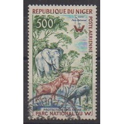 Niger - 1960 - No PA18 - Parcs et jardins - Animaux - Oblitéré