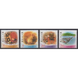 Acheter cette série de timbres de Formose (Taïwan) de l'année 2002 (No 2688/2691).
