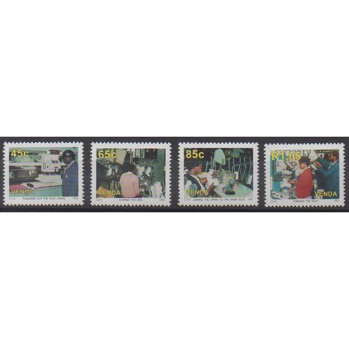 Acheter cette série de timbres d'Afrique du Sud - Venda de l'année 1993 (No 257/260).