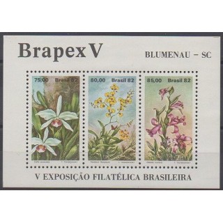 Buy this souvenir sheet  of Brazil of the year 1982 (Nb BF48).
