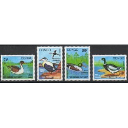 Congo (Republic of) - 1991- Nb 912/915 - Birds
