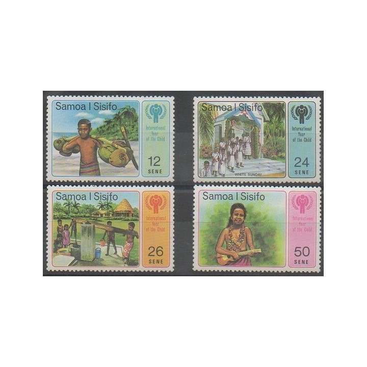 Buy this set of stamps of Samoa of the year 1979 (Nb 446/449).