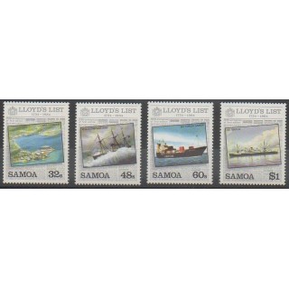 Buy this set of stamps of Samoa of the year 1984 (Nb 560/563).