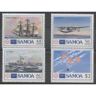 Buy this set of stamps of Samoa of the year 1986 (Nb 612/615).