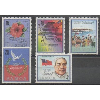 Buy this set of stamps of Samoa of the year 1987 (Nb 623/627).
