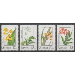 Samoa - 1989 - No 682/685 - Orchidées