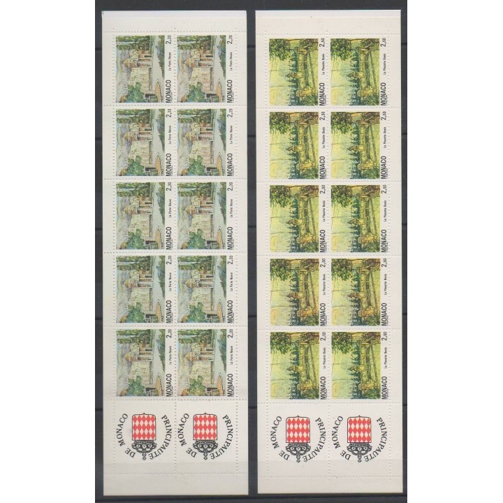 Acheter ces carnets de Monaco de l'année 1992 (No C7/C8).