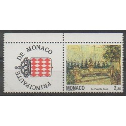 Monaco - Variétés - 1992 - No 1833ab - Peinture