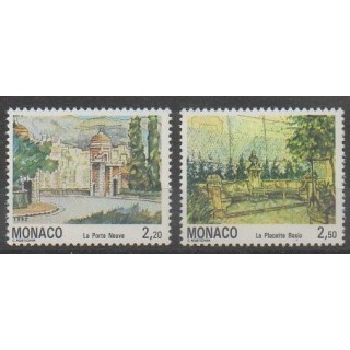 Buy this set of stamps of Monaco of the year 1992 (Nb 1832/1833).