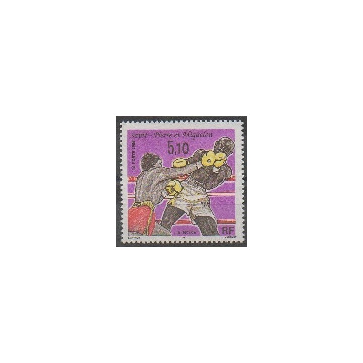 Buy this stamp of Saint-Pierre et Miquelon of the year 1996 (Nb 625).