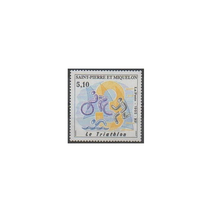 Buy this stamp of Saint-Pierre et Miquelon of the year 1995 (Nb 610).