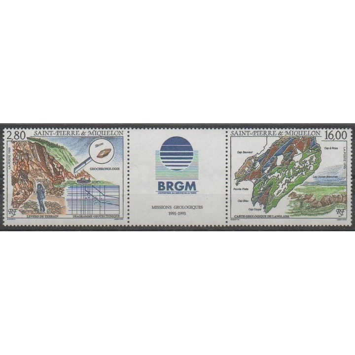 Acheter ce timbre de Saint-Pierre et Miquelon de l'année 1995 (No 619A).