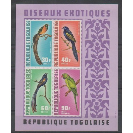 Togo - 1972 - Nb BF63 - Birds - Mint hinged