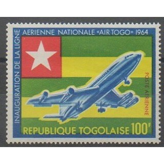 Buy this stamp of Togo of the year 1964 (Nb PA46). - Mint hinged