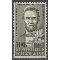 Togo - 1965 - Nb PA47 - Celebrities