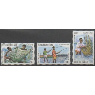 Acheter ces timbres du Togo de l'année 1974 (No PA226/PA228).