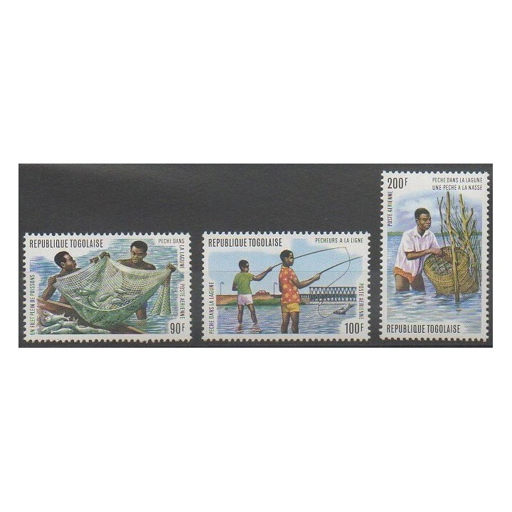 Buy these stamps of Togo of the year 1974 (Nb PA226/PA228).