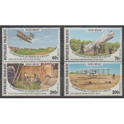 Togo - 1978 - Nb PA338/PA341 - Planes