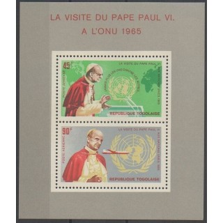Buy this souvenir sheet  of Togo of the year 1966 (Nb BF20).