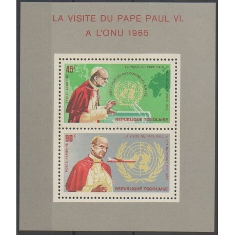 Togo - 1966 - Nb BF20 - Pope